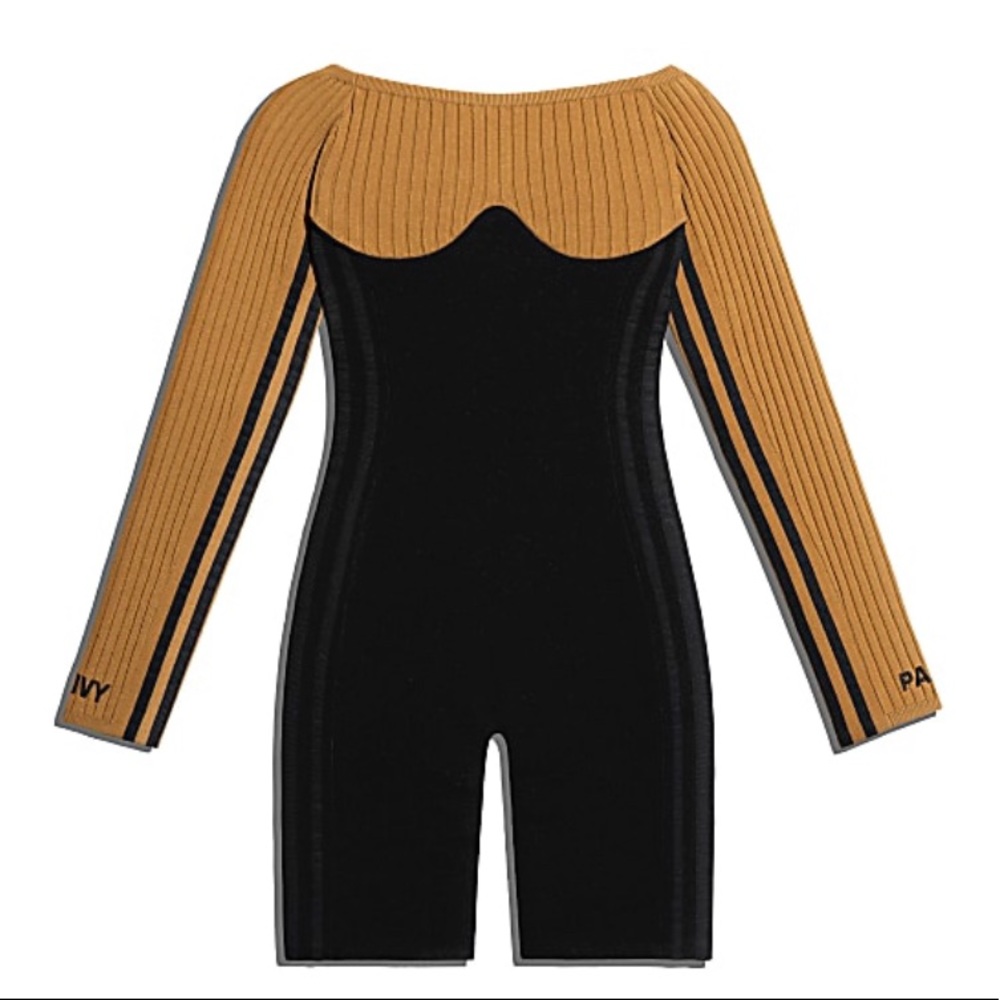 Ivy Park X Adidas long sleeve corset playsuit